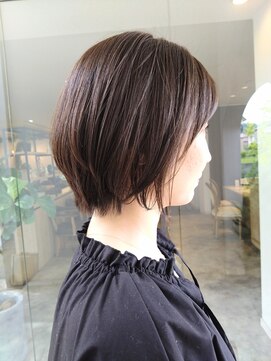 ムクヘア 御幸店(MUKU hair) 丸みが可愛いショートボブ♪