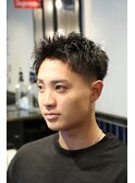 テーパーフェード/スパイキーショート/新宿