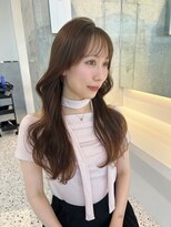 ロール 博多(Role)&nbsp;ブリーチなし/ミルクティーベージュ/透明感/シースルー/くびれ