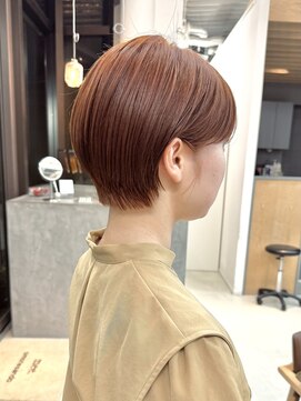 ミィ 表参道(mee.) 似合わせカット ショートボブ ショートヘア ハンサムショート