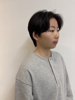 オレンジ 十三店(ORANGE)&nbsp;ショートカット/ハンサムショート/センター分け/韓国風