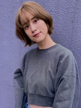 ブゾン(buZon) 【buZonブゾン】抜群の透明感♪ミルクティーベージュ