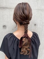 フィガロ ウメダ(FIGARO UMEDA)&nbsp;ココアベージュ個性派アレンジ11.20