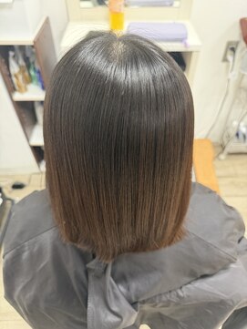 美髪ストレート