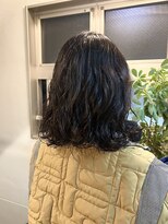 ロンド パルティール 大宮(Lond partir)&nbsp;オリーブグレー/レイヤーカット/黒髪/マロンベージュ/大宮