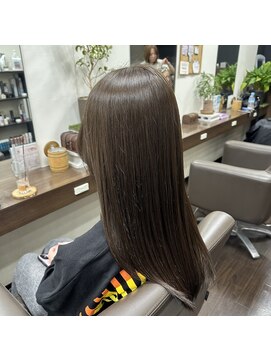 バンチ(Baint.) ブリーチなし、透明感カラー