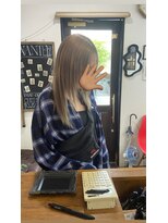 街の小さな美容室ビー(街の小さな美容室be.)&nbsp;メタルアッシュベージュ