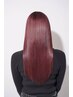 美髪形成＊骨格矯正カット+髪質改善カラー　￥11000