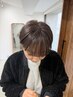 カット+白髪ぼかしカラー+5Stepトリートメント