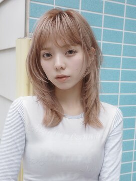 ラボヌールヘアーレーヴ 池袋店(La Bonheur hair reve) 【志村】ガーリーレイヤー/ハッシュカット/レイヤーミディアム