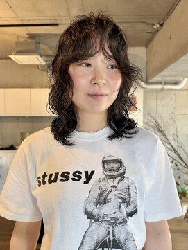ハイジア(hygea) 30代40代レイヤーミディアムレイヤーゆるふわ☆ミディアムパーマ