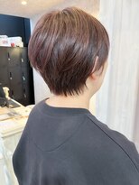 キャアリー(Caary) 福山人気カシスブラウン小顔コンパクトショート骨格補正30代40代