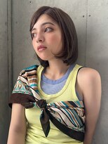 ケシキ 佐賀(keshiki) 透明感ベージュアッシュ/ショート/ボブ