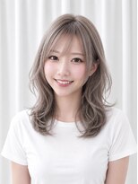 アミリー ひたち野うしく店(Amily)&nbsp;ハイライトバレイヤージュダブルカラーケアブリーチ20代30代