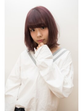 ブロック(BLOCK) ピンクパープルミディ