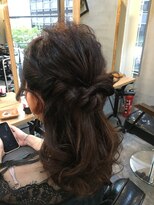 ロア ヘアーコーディネート 四条烏丸店(LoRE hair coordinate)&nbsp;LoRE☆パァーティーハーフアップ