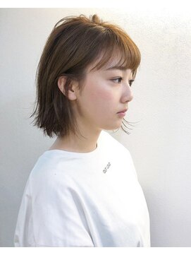 ステア メゾン(stir maison) 小顔に見せるヘアー『ワンサイドショート』MAKOTO