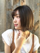 ロンドアベニール 北千住(Lond avenir)&nbsp;【Lond avenir 田邉澪】20.30.40代前下がり切りっぱなしボブ