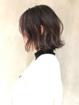 アルバム 銀座(ALBUM GINZA) シアラベンダーグラデーション_セミウェットウェーブ_ba262943