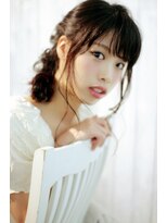 アルベロ(albero)&nbsp;夏にラフな黒髪ヘアアレンジ