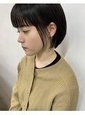 黒髪ボブ