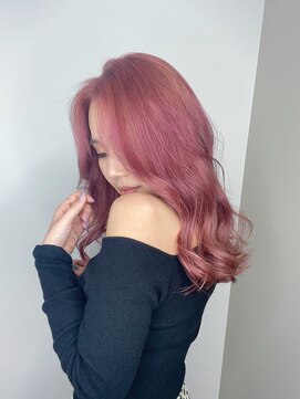 ナンバー(number+) 20代30代大人可愛いダブルカラーブリーチハイトーンカラー