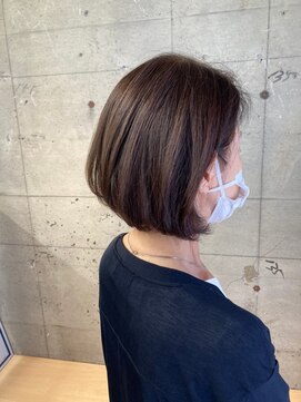 オッソ(OSSO) マロンベージュAラインボブ