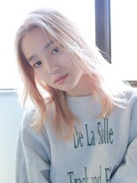 マイティ バイ エイチ(mighty by H)&nbsp;ピンクホワイトカラー