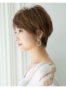 タヤ シァル鶴見店(TAYA) エドルカラー×ふんわり無造作大人ショートボブ