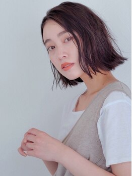 ボニットヘアデザイン(bonitto hair design)の写真/[頭皮が敏感な方へ][頭皮、肌をいたわりたい][艶のある髪を維持したい]話題のオーガニックカラー剤が◎ 