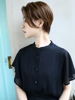 バース(BIRTH)&nbsp;天神【BIRTH】前髪なしショート×耳掛けかき上げショート　10