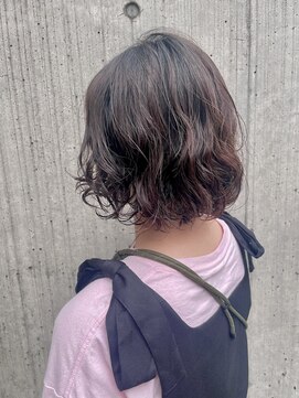 ボネッカ 鶴見(BONECCA) ボブに飽きたら！イメチェンゆるっとパーマ【上岡茉央】