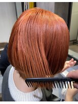 オンザ(ONTHE)&nbsp;ミニボブ　コーラルオレンジ