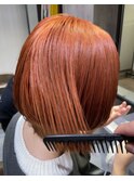 ミニボブ コーラルオレンジ