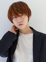 【Gallica】モテ髪メンズ束感マッシュヘア/大人爽やかブラウン