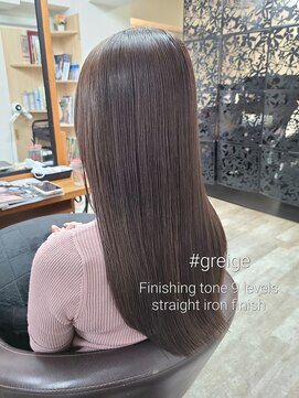 アンクラウド(an cloud) グレージュ/縮毛矯正/髪質改善