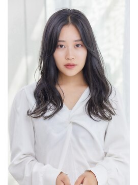 ミチオ ノザワ ヘアサロン ギンザ(Michio Nozawa HAIR SALON Ginza) コテ巻き風デジタルパーマでふんわりカール☆アッシュブラック★