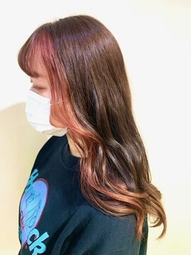 アズール 草加(azule) フェイスフレーミング　ピンクカラー【草加/草加駅東口】