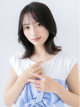 マカロン 郡山本店(MACARON) 切りっぱなしボブ/エアリーロング/美髪/ピンクブラウン/郡山