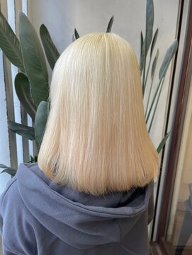 アン ブリーチ 大宮駅東口店(UN BLEACH) 【ブリーチカラー♪♪】ホワイトブロンド