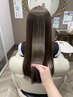 ［本店リニューアル記念Moe限定］ ハリウッドトリートメント+カット+カラー