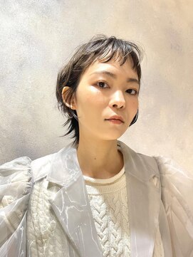 アオ(AO。) ショートウルフ/ウルフカット/ワイドバング/ショートカット