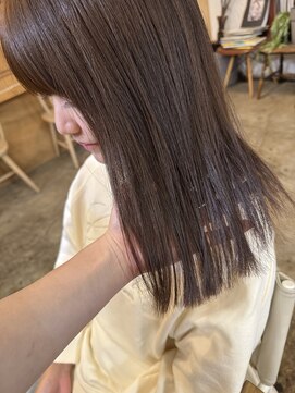 ウィークエンド(WEEKEND) ブリーチなしダブルカラー+カット+トリートメント【￥13800】