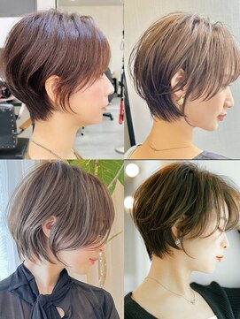 エス 天満店(esu) AH53小顔ショート/くびれショート/ショートボブ/大阪ショート