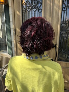 チョコレート(chocolate) ピンクパーマ