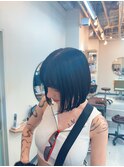 ショートボブ/ミニボブ/マッシュ/切りっぱなし/柏駅