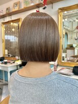 ロンドアベニール 北千住(Lond avenir)&nbsp;ブリーチ無し透明感ダブルカラー◎美髪ボブ/美髪縮毛矯正[北千住