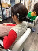 着物ヘアアレンジ