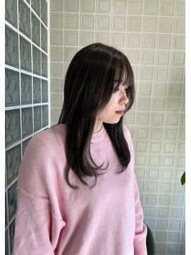 ボアップ 新居浜店(boappu) レイヤーカット×まろやかブラウン