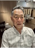 イケオジ刈り上げショート